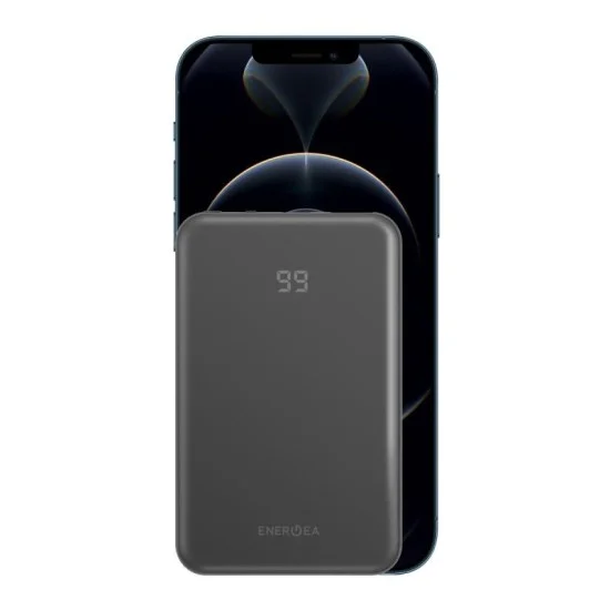 Energea Slimpac Mini Power Bank 10000mAh - Gunmetal